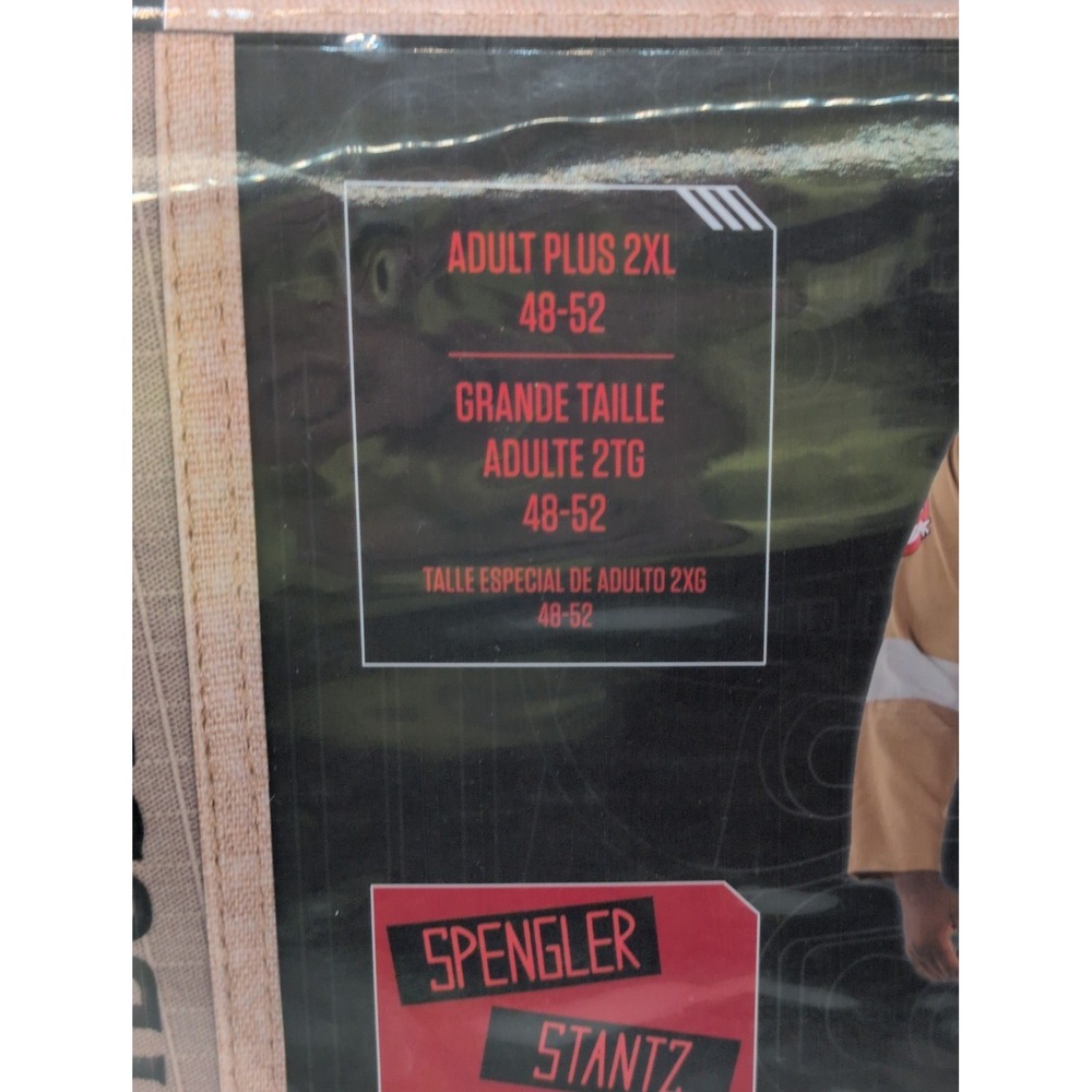 Ghostbusters Dress Up Halloween Adult Plus Costume Size Adult Plus 2XL 48-52 NEW - Picture 3 of 5